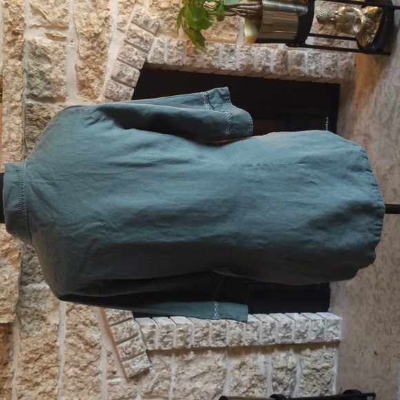 Olsen Linen Blouse - Picture 7 of 14